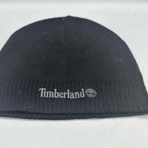 Timberland men’s black knit toboggan hat